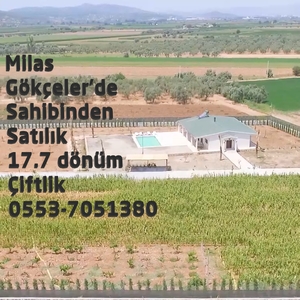 Muğla Milas`ta Satılık, Taşınmaya Hazır Tam Donanımlı Çiftlik